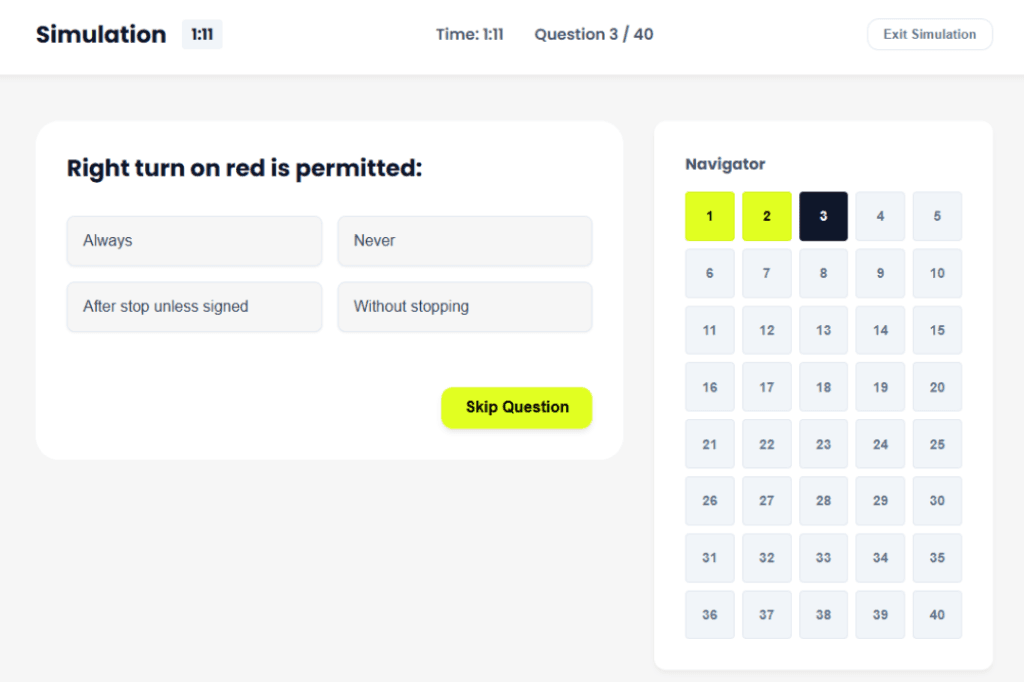 G1 Master App Simulation Interface